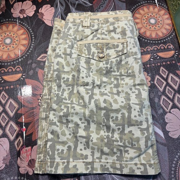 Route 66 Size 13/14 Camo Button Summer Casual Skort - Picture 1 of 12